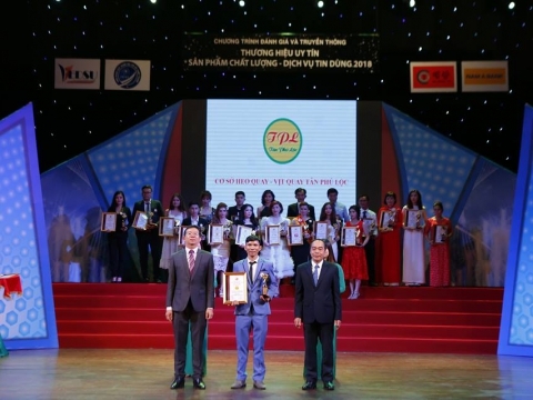  HEO QUAY PHÚ LỘC NHẬN THƯƠNG HIỆU VIỆT 2018