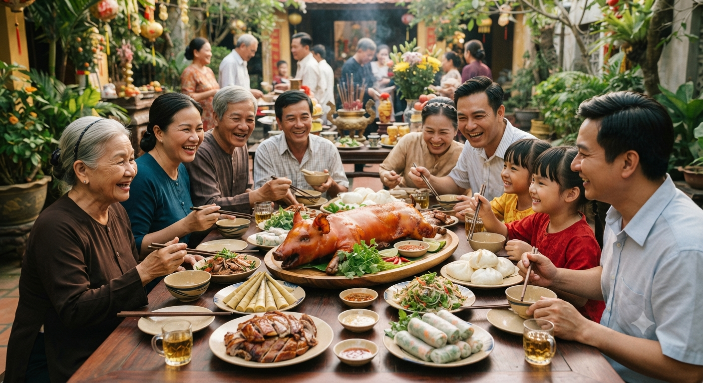 Tạo không khí sum họp và trải nghiệm ẩm thực độc đáo