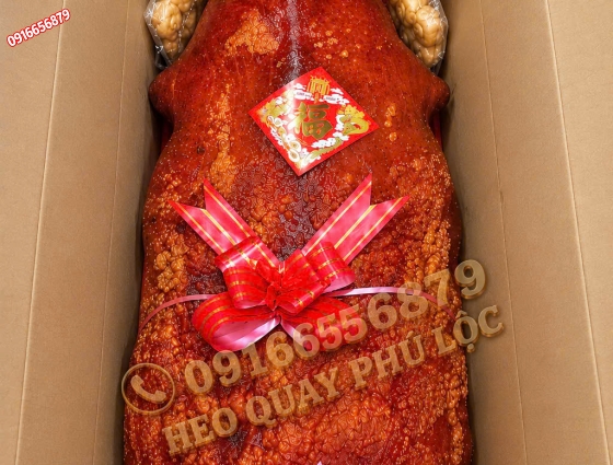 Heo quay nổ bì 8kg - 10kg