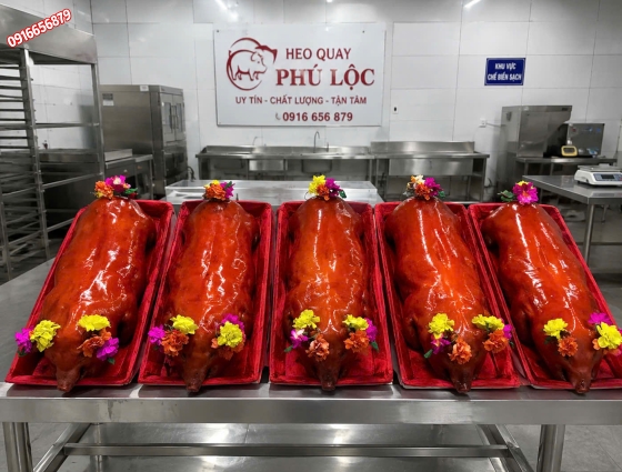 Heo quay nổ bì 6kg